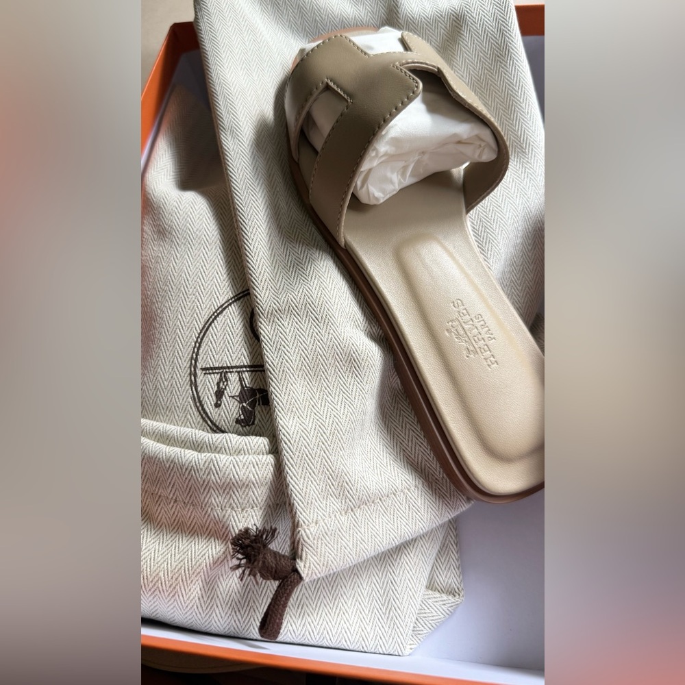 Hermes Tan Sandals for Women